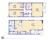 【神奈川県/川崎市多摩区南生田】川崎市多摩区南生田3丁目 新築一戸建て 間取り図