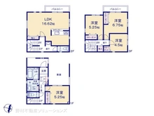 【神奈川県/川崎市麻生区王禅寺西】川崎市麻生区王禅寺西8丁目 新築一戸建て 間取り図