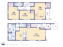 【神奈川県/川崎市麻生区王禅寺西】川崎市麻生区王禅寺西3丁目 新築一戸建て 間取り図
