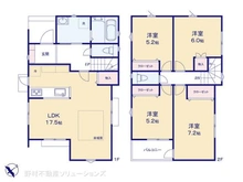 【神奈川県/川崎市多摩区菅馬場】川崎市多摩区菅馬場3丁目 新築一戸建て 間取り図