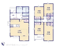 【神奈川県/川崎市多摩区菅馬場】川崎市多摩区菅馬場3丁目 新築一戸建て 間取り図