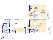 【神奈川県/川崎市中原区井田】川崎市中原区井田2丁目 新築一戸建て 間取り図