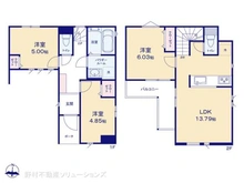 【神奈川県/横浜市港北区新吉田東】横浜市港北区新吉田東6丁目 新築一戸建て 間取り図