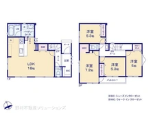 【神奈川県/横浜市港北区大倉山】横浜市港北区大倉山6丁目 新築一戸建て 間取り図