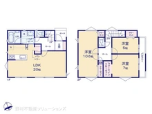 【神奈川県/横浜市港北区大倉山】横浜市港北区大倉山6丁目 新築一戸建て 間取り図