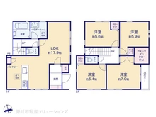 【神奈川県/横浜市港北区大曽根台】横浜市港北区大曽根台 新築一戸建て 間取り図