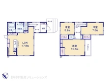 【神奈川県/横浜市港北区大曽根台】横浜市港北区大曽根台 中古一戸建て 間取り図