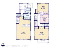 【神奈川県/横浜市港北区仲手原】横浜市港北区仲手原2丁目 新築一戸建て 間取り図