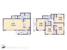 【神奈川県/横浜市港北区高田東】横浜市港北区高田東3丁目 新築一戸建て 間取り図