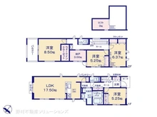 【神奈川県/横浜市港北区小机町】横浜市港北区小机町 新築一戸建て 間取り図