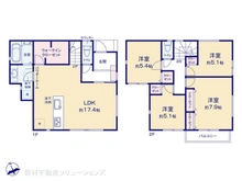 【神奈川県/横浜市港北区篠原北】横浜市港北区篠原北1丁目 新築一戸建て 間取り図