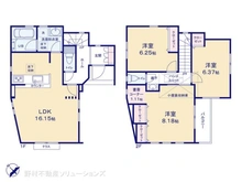 【神奈川県/横浜市港北区小机町】横浜市港北区小机町 新築一戸建て 間取り図