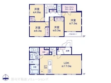 【神奈川県/横浜市港北区日吉本町】横浜市港北区日吉本町6丁目 新築一戸建て 間取り図