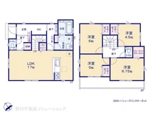 【神奈川県/横浜市磯子区杉田】横浜市磯子区杉田7丁目 新築一戸建て 間取り図