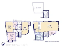 【神奈川県/横浜市金沢区六浦】横浜市金沢区六浦5丁目 新築一戸建て 間取り図