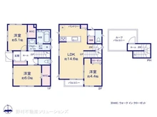 【神奈川県/横浜市金沢区金沢町】横浜市金沢区金沢町 新築一戸建て 間取り図