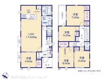 【神奈川県/横浜市金沢区西柴】横浜市金沢区西柴3丁目 新築一戸建て 間取り図