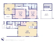 【神奈川県/横浜市港南区大久保】横浜市港南区大久保3丁目 新築一戸建て 間取り図