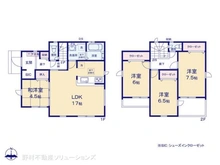 【神奈川県/横浜市金沢区東朝比奈】横浜市金沢区東朝比奈2丁目 新築一戸建て 間取り図