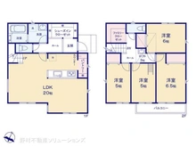 【神奈川県/横浜市金沢区富岡西】横浜市金沢区富岡西1丁目 新築一戸建て 間取り図