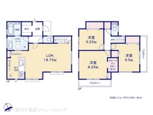 【神奈川県/横浜市金沢区高舟台】横浜市金沢区高舟台2丁目 新築一戸建て 間取り図