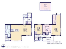 【神奈川県/横浜市港南区日野】横浜市港南区日野7丁目 新築一戸建て 間取り図