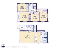 【神奈川県/横浜市栄区上郷町】横浜市栄区上郷町 新築一戸建て 間取り図