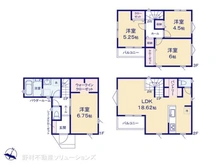 【神奈川県/鎌倉市小袋谷】鎌倉市小袋谷2丁目 新築一戸建て 間取り図