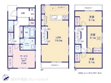 【神奈川県/横浜市栄区飯島町】横浜市栄区飯島町 新築一戸建て 間取り図