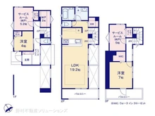 【神奈川県/横浜市港南区港南台】横浜市港南区港南台6丁目 新築一戸建て 間取り図
