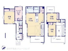 【神奈川県/横浜市港南区港南台】横浜市港南区港南台6丁目 新築一戸建て 間取り図