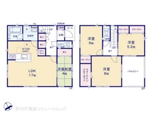 【神奈川県/鎌倉市今泉台】鎌倉市今泉台7丁目 新築一戸建て 間取り図