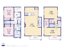 【神奈川県/鎌倉市台】鎌倉市台4丁目 新築一戸建て 間取り図