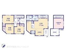 【神奈川県/鎌倉市山崎】鎌倉市山崎 新築一戸建て 間取り図