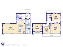 【神奈川県/横浜市磯子区洋光台】横浜市磯子区洋光台3丁目 新築一戸建て 間取り図