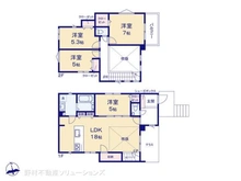 【神奈川県/横浜市港南区日限山】横浜市港南区日限山3丁目 新築一戸建て 間取り図
