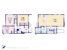 【神奈川県/横浜市港南区日野】横浜市港南区日野4丁目 新築一戸建て 間取り図