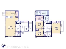 【神奈川県/横浜市栄区本郷台】横浜市栄区本郷台5丁目 新築一戸建て 間取り図