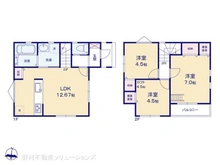 【神奈川県/横浜市栄区飯島町】横浜市栄区飯島町 新築一戸建て 間取り図