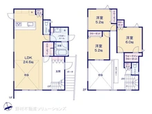 【神奈川県/鎌倉市扇ガ谷】鎌倉市扇ガ谷4丁目 新築一戸建て 間取り図