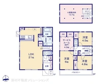 【神奈川県/横浜市磯子区洋光台】横浜市磯子区洋光台4丁目 新築一戸建て 間取り図