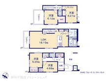【神奈川県/鎌倉市台】鎌倉市台4丁目 新築一戸建て 間取り図