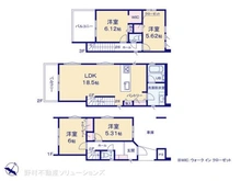 【神奈川県/鎌倉市台】鎌倉市台4丁目 新築一戸建て 間取り図