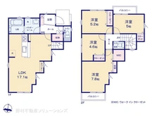 【神奈川県/鎌倉市笛田】鎌倉市笛田3丁目 新築一戸建て 間取り図