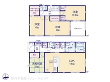 【神奈川県/横浜市磯子区洋光台】横浜市磯子区洋光台1丁目 新築一戸建て 間取り図