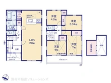 【神奈川県/横浜市磯子区洋光台】横浜市磯子区洋光台4丁目 新築一戸建て 間取り図