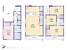 【神奈川県/鎌倉市台】鎌倉市台4丁目 新築一戸建て 間取り図