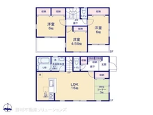 【神奈川県/横浜市港南区笹下】横浜市港南区笹下6丁目 新築一戸建て 間取り図