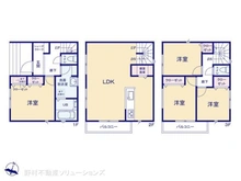 【神奈川県/横浜市港南区港南】横浜市港南区港南5丁目 新築一戸建て 間取り図