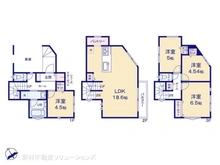 【神奈川県/川崎市宮前区馬絹】川崎市宮前区馬絹3丁目 新築一戸建て 間取り図